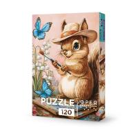 Пазл 120 элементов ФРЕЯ "Пушистый Пикассо" PZL-120/03