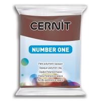 Пластика полимерная запекаемая CERNIT №1 56 г (800 коричневый) RH-CE0900056800