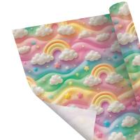 Бумага упаковочная крафтовая 50 х 70 см "Зефир" SIM-10935943