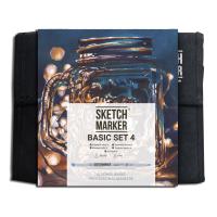 Набор маркеров SKETCHMARKER Basic 4 36 шт + сумка органайзер MPSM-36BAS4