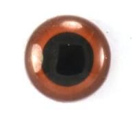 Глаза кристальные с шайбами HobbyBe d 4.5 мм 2 шт светло-коричневый CRE-4-5-SVK