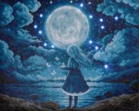 Кристальная (алмазная) мозаика ФРЕЯ на подрамнике (со светодиодами) "Бумажный кораблик" 50 х 40 см ALDD-275