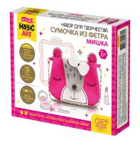 Набор для шитья Сумочка из фетра "Мишка" KOR-04960