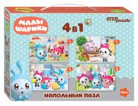 Напольный пазл Step Puzzle "Baby Step. Малышарики" 30 деталей STP-70155