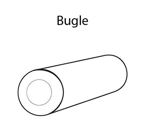 Бисер Япония TOHO BUGLE №3 9 мм 5 г №0122 молочный/перл TOHO-BUG-9-0122