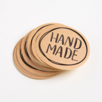 Набор наклеек для бизнеса "Hand made" 4 х 4 см 4692571