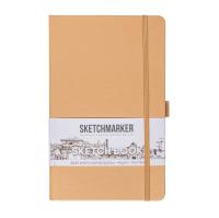 Блокнот для зарисовок SKETCHMARKER 140 г/м2 13 x 21 см 80 л, твердая обложка, Капучино NP-23147303SM