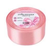 Лента атласная 40 мм x 23 ± 1 м, №135 розовый SIM-1218311