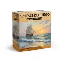 Пазл 1500 элементов ФРЕЯ "Премиальная коллекция. Под парусами" TOP-PZL-1500/02