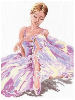 Набор для вышивания "Чудесная Игла" Балерина 24 х 30 см ЧИ-065-01