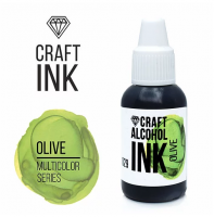 Алкогольные чернила Craft Alcohol INK 20 мл Olive (Оливковый) ALC-INK-50-20