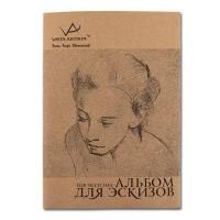 Альбом для эскизов VISTA-ARTISTA 100 г/м2 А3 29 х 42 см 120 л, белая бумага, прошивка и склейка SSB-01