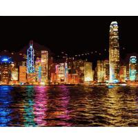 Картина по номерам: Ночной Гонконг 40 x 50 см CV-GX7256