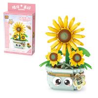 Конструктор LOZ "Подсолнух в горшочке" IT-8840_MK