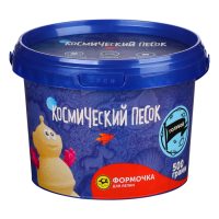 Кинетический песок "Космический песок" 0.5 кг голубой AS-Т57724