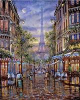 Алмазная мозаика: Монмартр Париж 40 x 50 см CV-LG062