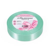 Лента атласная 20 мм x 23 ± 1 м, №181 нежно-зелёный SIM-1218267