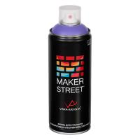 Краска в аэрозольном баллоне MAKERSTREET 400 мл 409 Фиолетовый халцедон MS400-409