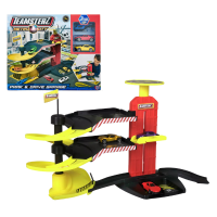 Игровой набор HTI Teamsterz Гараж  с двумя машинками и вертолётом UT-1417625