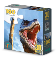 Стерео-пазл Jazzle "Тираннозавр" 100 деталей, 5+ JZL-16007