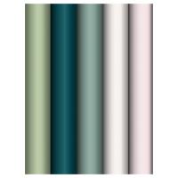 Упаковочная бумага глянцевая MESHU "Serene colors" 1л. 70 x 100 см 80 г/м2, ассорти RE-MS_66826