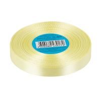 Лента атласная GAMMA 12 мм (1/2") 33 м ± 2 м №009 св.желтый LEN-12-009