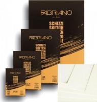 Альбом для зарисовок FABRIANO Schizzi 90 г/м2 21 x 29.7 см 120 л, мелкозернистая, спираль по короткой стороне темная обложка MP56621297