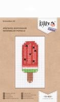 Набор для вышивания KLART "Арбузное мороженое" 5 х 8.5 см 12-025