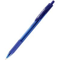 Ручка шариковая автоматическая Cello "Comfort" синяя, 0.7 мм, грип RE-6374