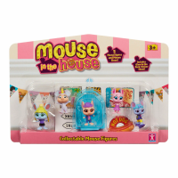 Маус ин Хаус. Игровой набор 5в1 Милли и мышки синий. TM Mouse in the House ROS-41725