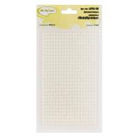 Декоративные элементы "Полубусины" Mr.Painter 560 шт 02 молочный белый APRL-08