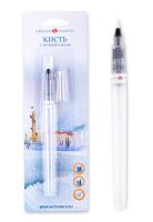 Кисть с резервуаром НЕВСКАЯ ПАЛИТРА круглая, № 1 блистер с европодвесом NP-1571031201