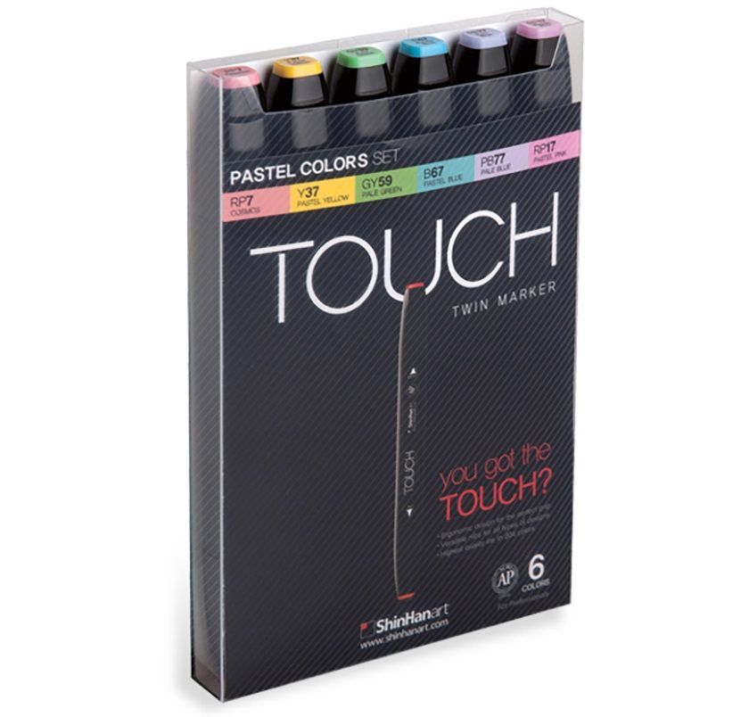 Touch brand. Touch Twin Markers маркеры. Набор маркеров Twin 6 шт. Shinhanart маркеры Touch 60 цветов. Touch Yuze маркеры.