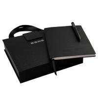 Набор подарочный "Стихия" Black edition записная книжка А5 80л + шариковая ручка NP-ST07010