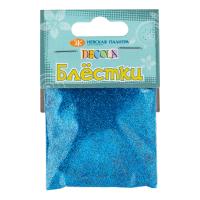 Блестки декоративные DECOLA размер 0.3 мм, 20 г, небесно-голубой NP-W041-221-0,3