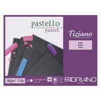 Альбом для пастели FABRIANO Tiziano 160 г/м2 23 x 30.5 см 24 л, черные, склейка по 1 стороне MP46723305