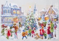 Набор для вышивания "Чудесная Игла" Накануне Рождества 46 х 31 см ЧИ-100-250