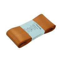 Лента атласная GAMMA 50 мм (2") 5.4 м №122 св.коричневый AL-50P-115