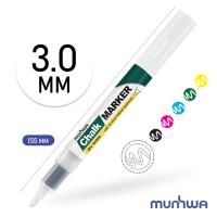 Маркер меловой MunHwa "Chalk Marker" 3 мм, спиртовая основа, пакет