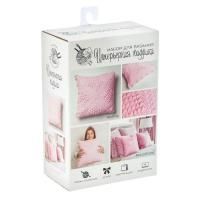 Набор для вязания: Интерьерная подушка "Розовые сны" 14 x 21 x 8 см 2117334
