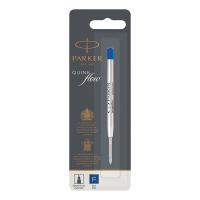 Стержень шариковый объемный PARKER "QuinkFlow Ball Point" синий, 98 мм, 0.8 мм, метал.корпус, блистер RE-1950368