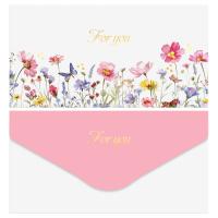 Конверт для денег MESHU "For you" 85 x 164 мм, soft-touch, фольга RE-MS_65046