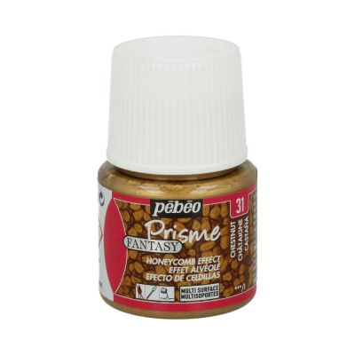 Краска PEBEO Fantasy Prisme с фактурным эффектом 45 мл 166031 каштановый