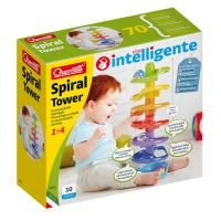 Конструктор-серпантин QUERCETTI Spiral Tower "Башня-спираль" для малышей TT-6501