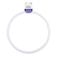 Кольцо для макраме GAMMA пластик d 200 мм белый без упаковки RKP-020