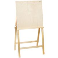 Мольберт напольный "Хлопушка" 60 x 60 x 120 см, со стаканчиками, сосна NP-МО-07