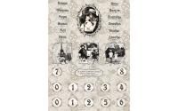 Рисовая бумага для декупажа CRAFT PREMIER А4 25 г/м "Вечный календарь" CP00133-1