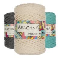 Пряжа ARACHNA Macrame Maxi 80% хлопок, 20% полиэстер 250 г 80 м