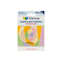 Шаблон для пэчворка "пятиугольник" GAMMA толщ. 3 мм 6.5 x 6.5 см PPS-06
