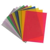 Набор цветной кальки А4 21 х 29 см 10 л 10 цв витражная бумага TRP-10